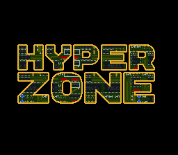 HyperZone (Japan) Title Screen